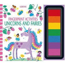 Usborne Fingerprint Activities Complete Series 11 Books Collection Set Zoo, A
