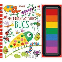 Usborne Fingerprint Activities Complete Series 11 Books Collection Set Zoo, A