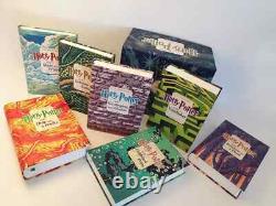 V Rare 7 book Collectors set of Harry Potter Dutch Hardback Translated Books