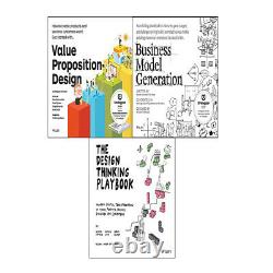 Value Proposition, Business Model, Design Thinking 3 Books Collections Set