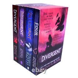 Veronica Roth 4 Books Collection Set Divergent Series Box Set (Books 1-4) PB NEW
