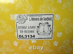 Very Rare Garfield Book End Set Original Box Amazing example See Images