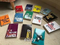 Vinatge 007 The Complete James Bond Collection 13 Books