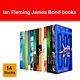 Vintage 007 James Bond Collection 14 Books Set By Ian Fleming New Pack