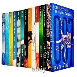 Vintage 007 James Bond Collection 14 Books Set by Ian Fleming NEW Pack