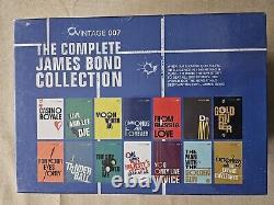 Vintage 007 The Complete James Bond Collection 14 Books Fleming Unused Sealed