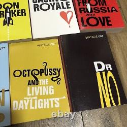 Vintage 007 The Complete James Bond Collection 14 Books Slipcase Fleming