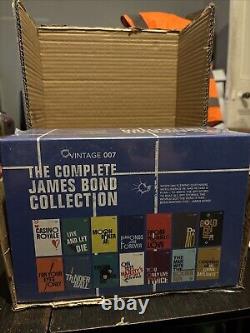 Vintage 007 The Complete James Bond Collection 14 Books Slipcase Fleming Rare