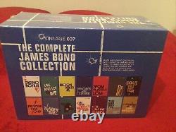 Vintage 007 The Complete James Bond Collection Boxed 14 Books Sealed/RRP £111.86