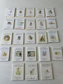Vintage Beatrix Potter 23 Book Set Complete Peter Rabbit Collection 1978-80
