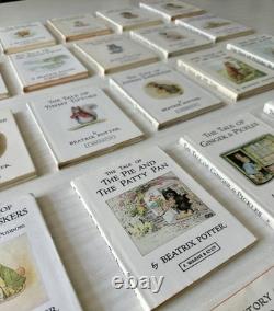 Vintage Beatrix Potter 23 Book Set Complete Peter Rabbit Collection 1978-80