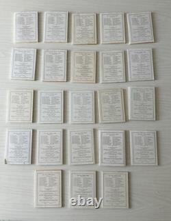 Vintage Beatrix Potter 23 Book Set Complete Peter Rabbit Collection 1978-80