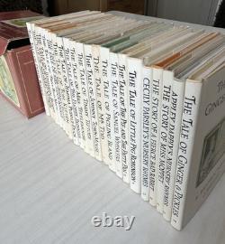 Vintage Beatrix Potter 23 Book Set Complete Peter Rabbit Collection 1978-80