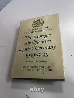 Vintage Book Set History Of The Second World War Strategic Air Offensive Germany