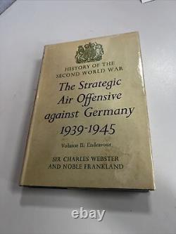 Vintage Book Set History Of The Second World War Strategic Air Offensive Germany