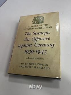 Vintage Book Set History Of The Second World War Strategic Air Offensive Germany