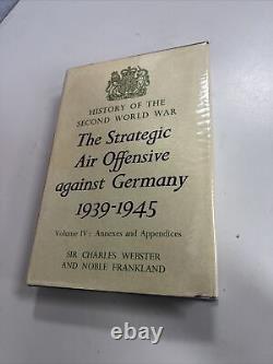 Vintage Book Set History Of The Second World War Strategic Air Offensive Germany