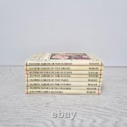 Vintage Flower Fairies Complete 8 Book Set By Cicely Mary Barker HC & DJ VGC