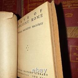 Vintage Little Leather Library Books -Set Of 25
