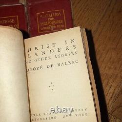 Vintage Little Leather Library Books -Set Of 25