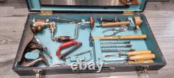 Vintage Stanley Tool Set with Box With Book Instruction