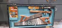 Vintage Stanley Tool Set with Box With Book Instruction