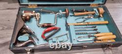 Vintage Stanley Tool Set with Box With Book Instruction