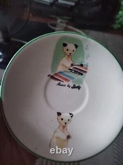 Vintage sooty egg cups Plates, Bowls, Books And Magic Set