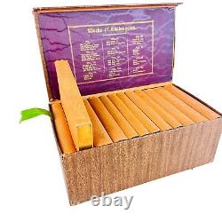 Vtg works of Shakespeare collection of 12 book set in Box rare