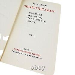 Vtg works of Shakespeare collection of 12 book set in Box rare