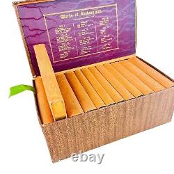 Vtg works of Shakespeare collection of 12 book set in Box rare