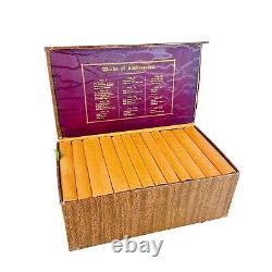 Vtg works of Shakespeare collection of 12 book set in Box rare
