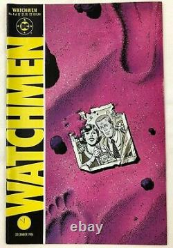 WATCHMEN Complete DC Comic Book Set of 12 1st Prints from 1986 (Excellent)
