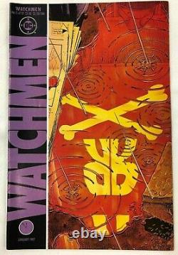 WATCHMEN Complete DC Comic Book Set of 12 1st Prints from 1986 (Excellent)