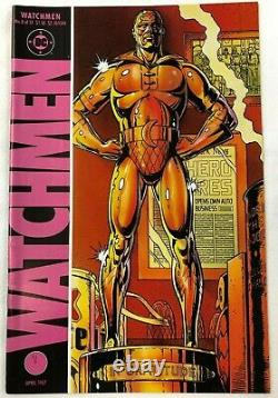 WATCHMEN Complete DC Comic Book Set of 12 1st Prints from 1986 (Excellent)