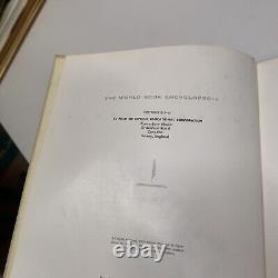 WORLD BOOK ENCYCLOPEDIA 1966 12 + 2 British Isle Volume Set A-Z Education V4