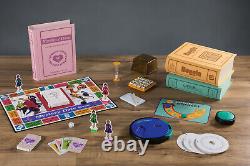 WS Game Company Set of 14 Vintage Bookshelf Linen Book Board Game Collection New