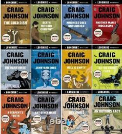 Walt Longmire Mysteries Series Collection Set Books 1-12 by Craig Johnson