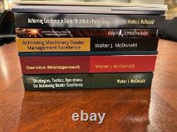 Walter McDonald Master's Program in Dealership Management Book Set