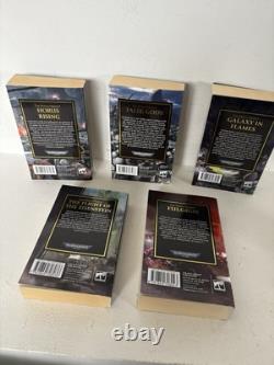 Warhammer The Horus Heresy Bundle Novels 1-5 Paperback Books Set Bundle