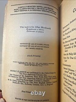 William Shakespeare Signet Classic 19 Vol PB Set Henry VI Romeo Tempest