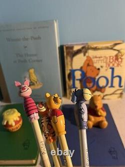 Winnie The Pooh A A Milne Vintage Book Collection Rare Collectibles Lovely Group