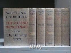 Winston Churchill The Second World War FULL SET 6 Books ID4516E