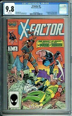 X-factor 1 2 3 4 5 6 Lot Set Of 6 Books Most Graded Cgc 9.8 All Have White Pages