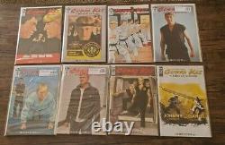 (lot Of 8 Comic Books) Cobra Kai The Karate Kid Saga Continues #1-4 Complete Set