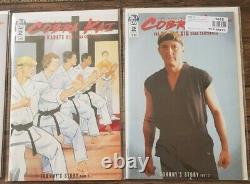 (lot Of 8 Comic Books) Cobra Kai The Karate Kid Saga Continues #1-4 Complete Set